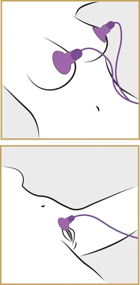 NMC Double Double - Nippel- und Klitorisstimulatoren NMC Double Double - Nippel- und Klitorisstimulatoren