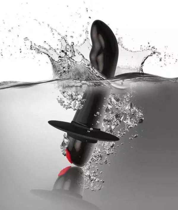 Rocks Off Quest Black - Prostata-Vibrator mit 10 Vibrationsmodi