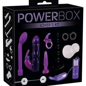 You2Toys Power Box - Lust-Set für endlose Ekstase Lila, Rauch, Schwarz, Transparent, Silber