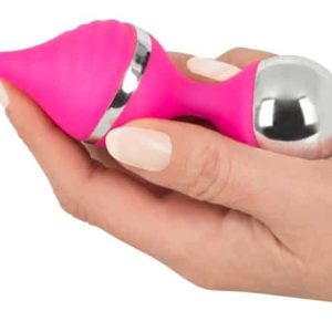 Sweet Smile Vibro-Bälle mit 10 Vibrationsmodi Pink/Silber