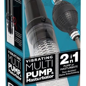 You2Toys Vibrating Multi Pump & Masturb - Penispumpe & Blowjob-Masturbator