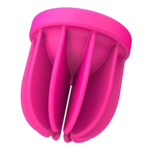 Adrien Lastic Caress - Auflegevibrator mit 5 Aufsätzen