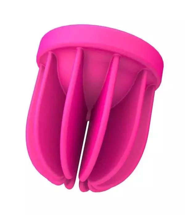 Adrien Lastic Caress - Auflegevibrator mit 5 Aufsätzen