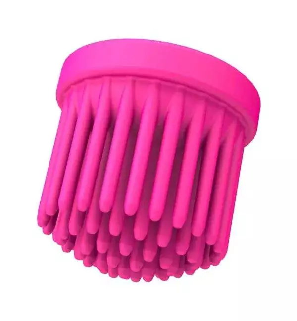 Adrien Lastic Caress - Auflegevibrator mit 5 Aufsätzen