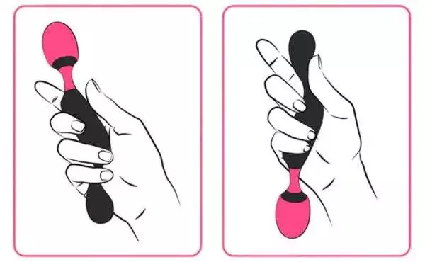 Adrien Lastic Symphony - Beidseitig verwendbarer Doppelvibrator Schwarz/Pink