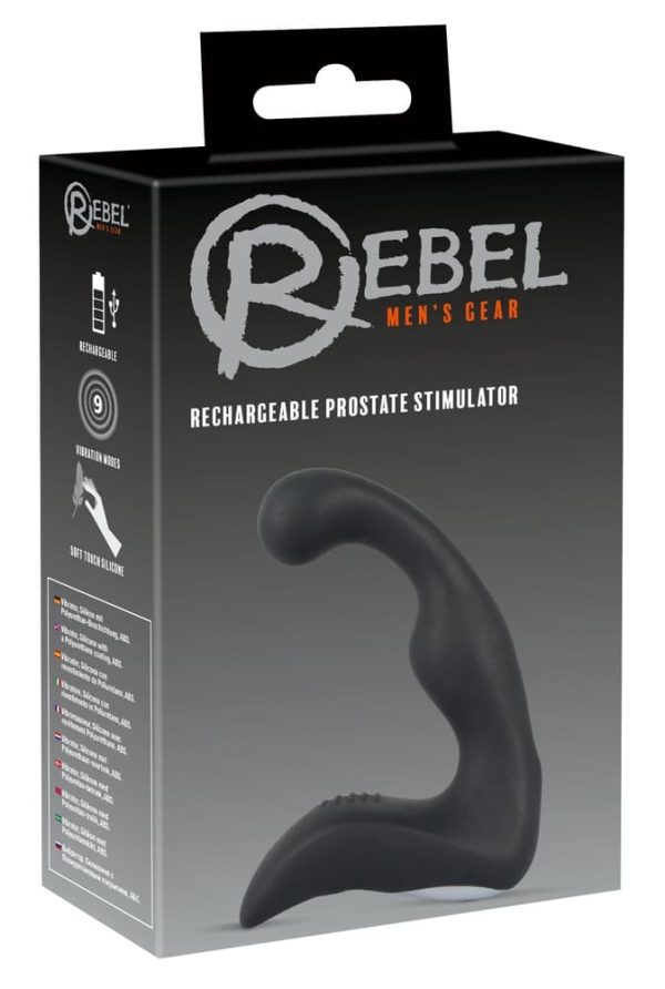 Rebel Prostata Plug - Flexibler Vibrator mit 9 Modi