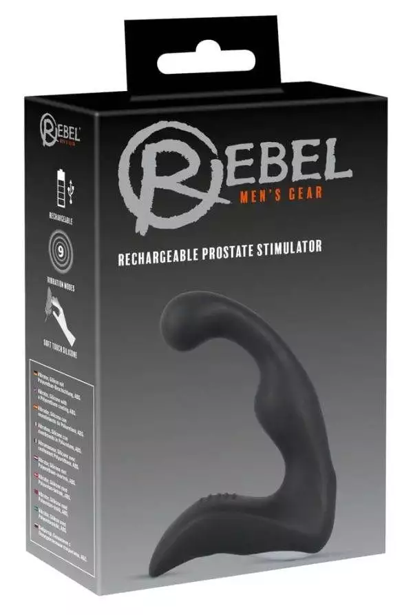 05900020000_verp Rebel Prostata Plug - Flexibler Vibrator mit 9 Modi