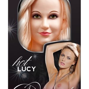 NMC Hot Lucy - Sitzende Lifesize Lovedoll mit 3D-Gesicht und Vibro-Ei