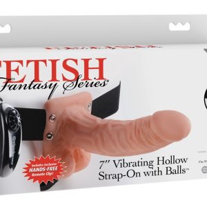 Fetish Fantasy Series Hohler Naturvibrator Hautfarben hell/Schwarz