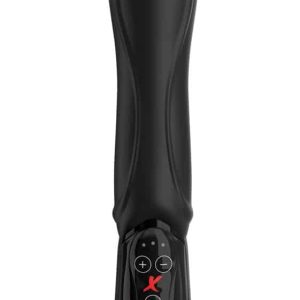 PDX Elite Eichelvibrator - Genopptes Innenleben, 7 Vibrationsmodi, 3 Rotationsgeschwindigkeiten Dose schwarz