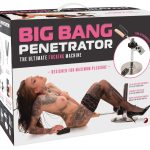 You2Toys Big Bang Penetrator - Netzgebundene Sexmaschine Silber/Schwarz