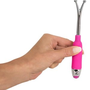 You2Toys Klitorisvibrator - Deluxe Stimulation Silber, Pink