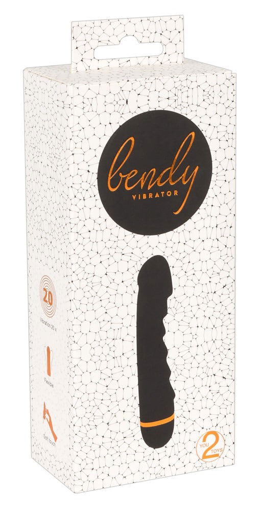 You2Toys Bendy Lover Vibrator - 20 Vibrationsmodi Schwarz, Kupfer