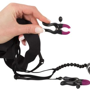 Bad Kitty Klitorisstimulator mit Klemmen und Vibrator