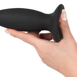 Black Velvets Vibro-Analplug - 7 Vibrationsmodi, wiederaufladbar