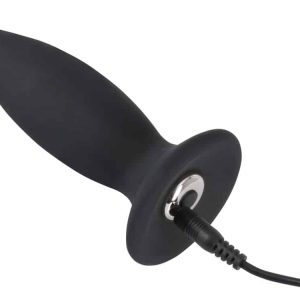 Black Velvets Vibro-Analplug - 7 Vibrationsmodi, wiederaufladbar