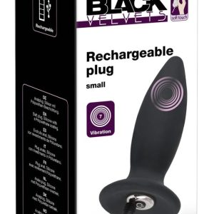 Black Velvets Vibro-Analplug - 7 Vibrationsmodi, wiederaufladbar