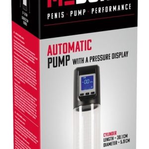 Mister Boner Automatic Pump - Vollautomatische Penispumpe mit 6 Saugmodi Transparent/Schwarz