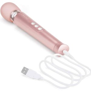 le Wand Petite Rosegold - Kompakter Massagestab für unterwegs Rosegold