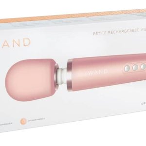 le Wand Petite Rosegold - Kompakter Massagestab für unterwegs Rosegold