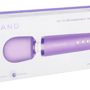 le Wand Petite Rosegold - Kompakter Massagestab für unterwegs Violett