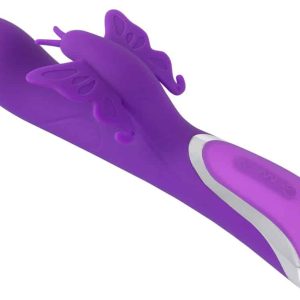 Sweet Smile Rechargeable Rotat - Rabbitvibrator mit Schmetterling