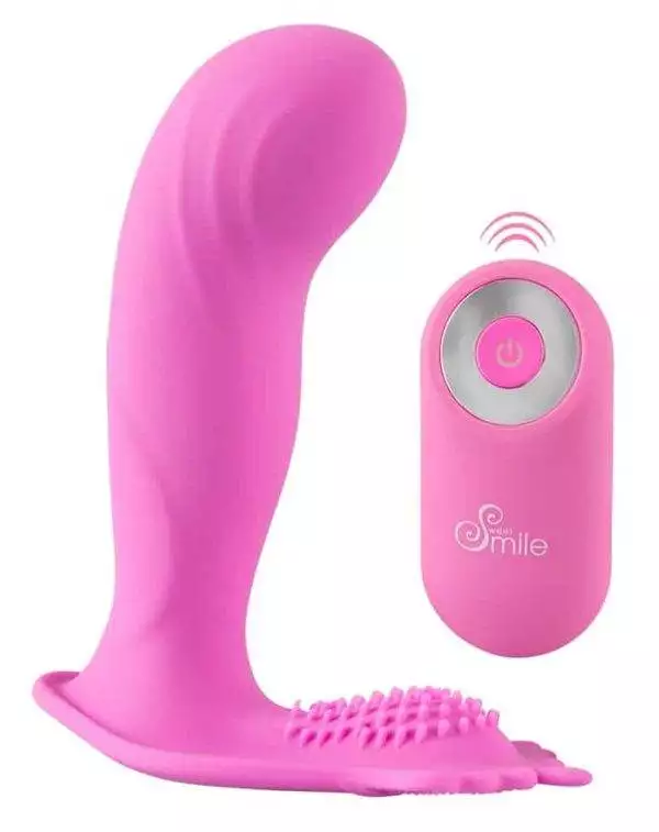Sweet Smile Slip-Vibrator: 10 Vibrationsmodi, Fernbedienung, USB Sweet Smile Slip-Vibrator: 10 Vibrationsmodi, Fernbedienung, USB