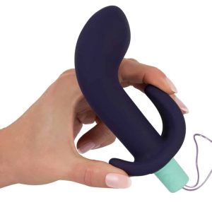 You2Toys Vibro-Prostataplug, 10 Vibrationsrhythmen, 6 Geschwindigkeiten Dunkellila/Türkis