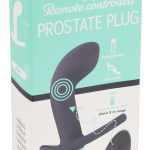 You2Toys Vibro-Prostataplug, 10 Vibrationsrhythmen, 6 Geschwindigkeiten Dunkellila/Türkis