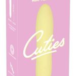 Cuties Mini Vibrator - Gelber Minivibrator mit 7 Vibrationsmodi Gelb/Rosegold