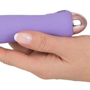 Cuties Mini Vibrator - 7 Vibrationsmodi, wasserdicht, wiederaufladbar Lila/Rosegold