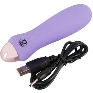 Cuties Mini Vibrator - 7 Vibrationsmodi, wasserdicht, wiederaufladbar Lila/Rosegold