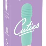 Cuties Mini Vibrator - 7 Vibrationsmodi, weiche Oberfläche, wasserdicht, wiederaufladbar Grün/Rosegold