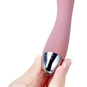 SVAKOM Amy Pale Pink - G-Punkt-Vibrator Rosa/Silber