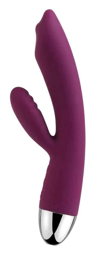 SVAKOM Trysta Violet - Rabbitvibrator mit 2 Motoren Lila/Silber SVAKOM Trysta Violet - Rabbitvibrator mit 2 Motoren Lila/Silber