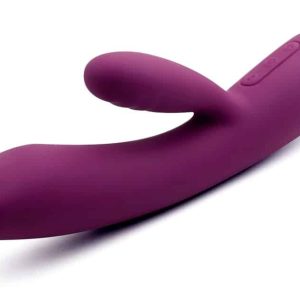 SVAKOM Trysta Violet - Rabbitvibrator mit 2 Motoren Lila/Silber