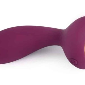 SVAKOM Julie Violet - Ergonomischer Prostata-Massager Lila/Gold