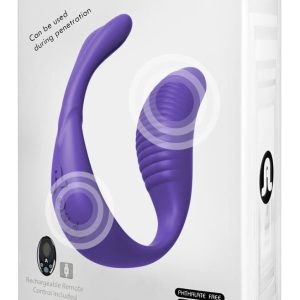 Adrien Lastic Mini Romeo+ LRS - Paarvibrator mit Fernbedienung und USB-Ladekabel