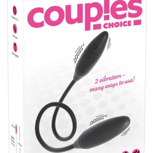 Couples Choice Flexi-Vibrator, 15 Vibrationsmodi, wasserdicht