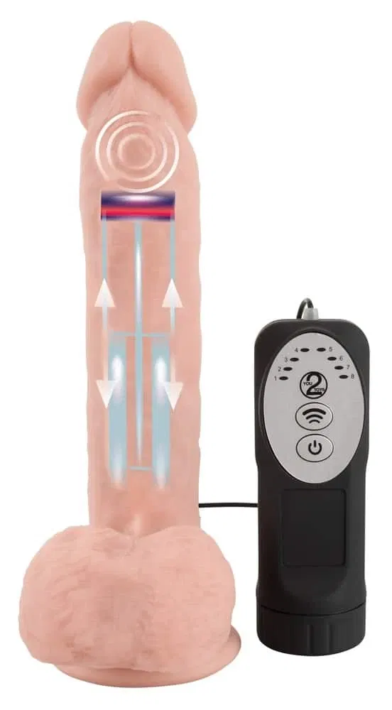 Medical Silicone Naturvibrator - Stoß & Vibration | 8 Modi Medical Silicone Naturvibrator - Stoß & Vibration | 8 Modi