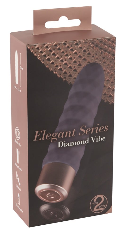 Elegant Series Wellen Vibrator Lila/Rosegold