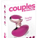 Couples Choice Mini-Massager: Handlich, 10 Vibrationsmodi, Soft Touch Material, inkl. USB-Ladekabel Beere/Rosegold