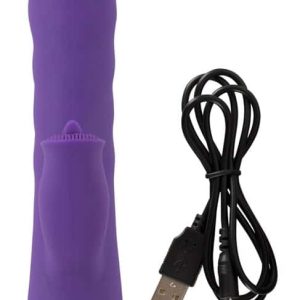 Sweet Smile Thrusting & Rotati - Rabbitvibrator mit 3 Zungen und Noppen