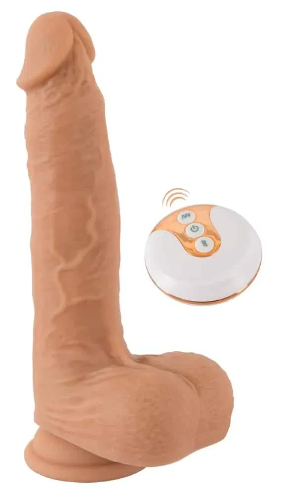 You2Toys Stoßvibrator mit Saugfuß - Realistisches Design, kabellose Fernbedienung