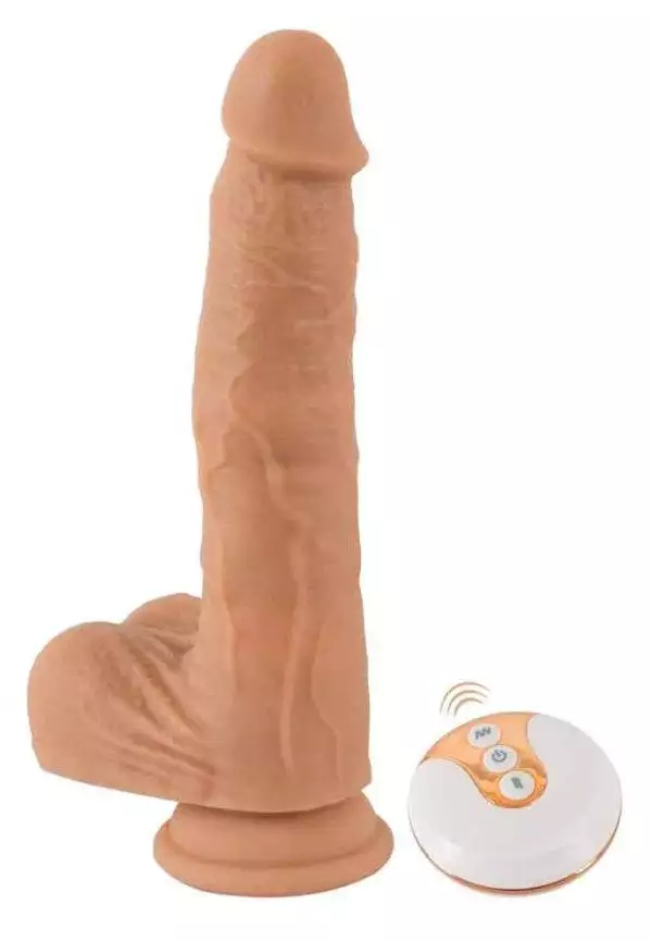 You2Toys Stoßvibrator mit Saugfuß - Realistisches Design, kabellose Fernbedienung