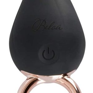 Belou Fingervibrator - 7 Vibrationsmodi - Wasserdicht Schwarz/Rosegold