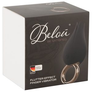 Belou Fingervibrator - 7 Vibrationsmodi - Wasserdicht Schwarz/Rosegold