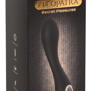 Cleopatra G-Punkt Vibrator - Flexibel, Wasserdicht, 10 Vibrationsmodi Schwarz/Gold