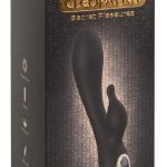 Cleopatra Rabbit Vibrator - Intensiver Genuss, wasserdicht & wiederaufladbar Schwarz/Gold