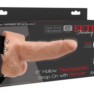 Fetish Fantasy Series Vibrierender Naturdildo mit Strap-on